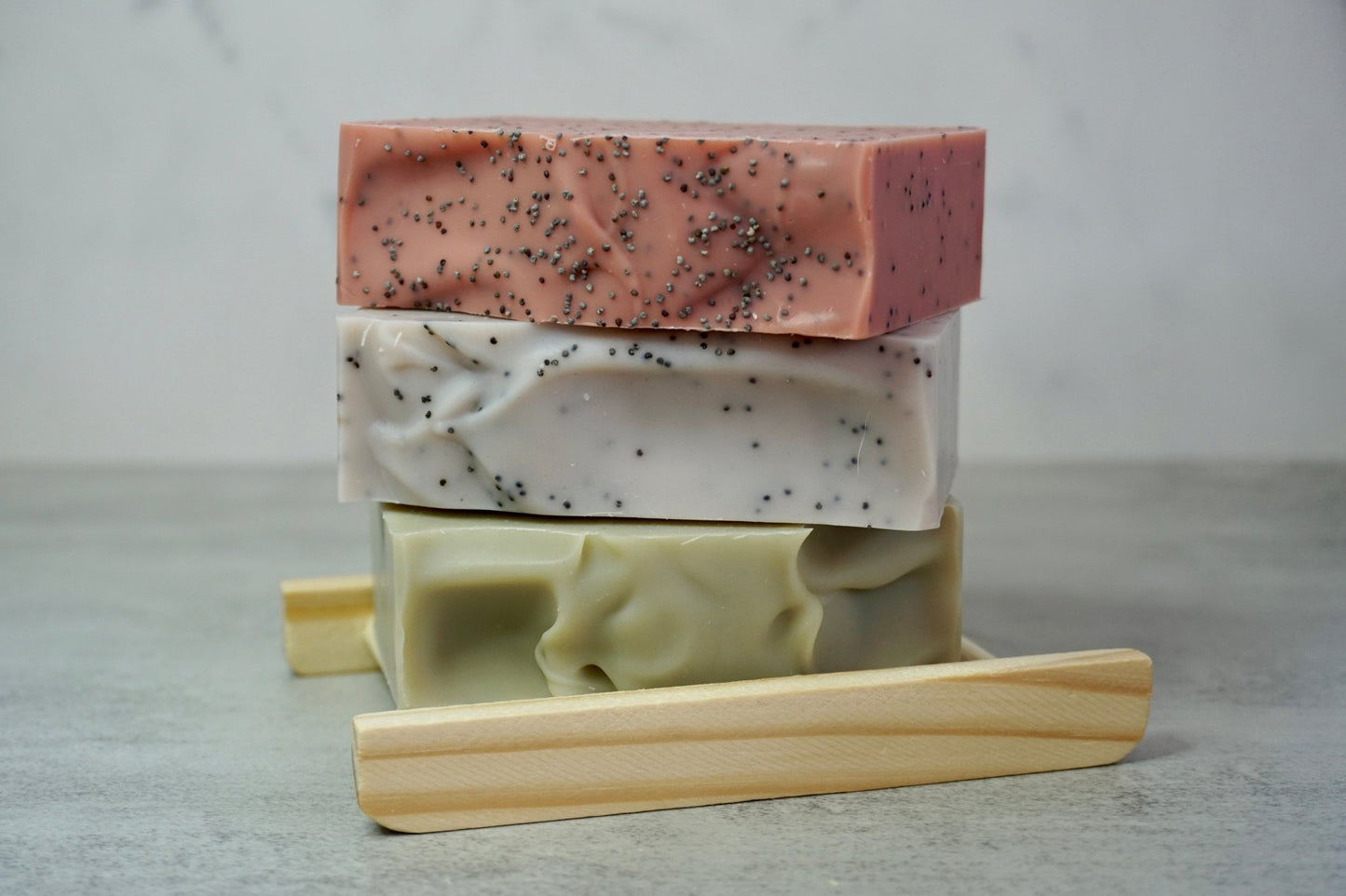Bamboo Soap Dish - Cloud Mango