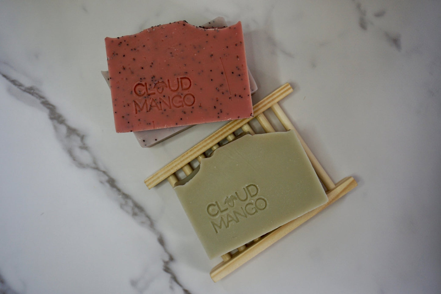 Bamboo Soap Dish - Cloud Mango