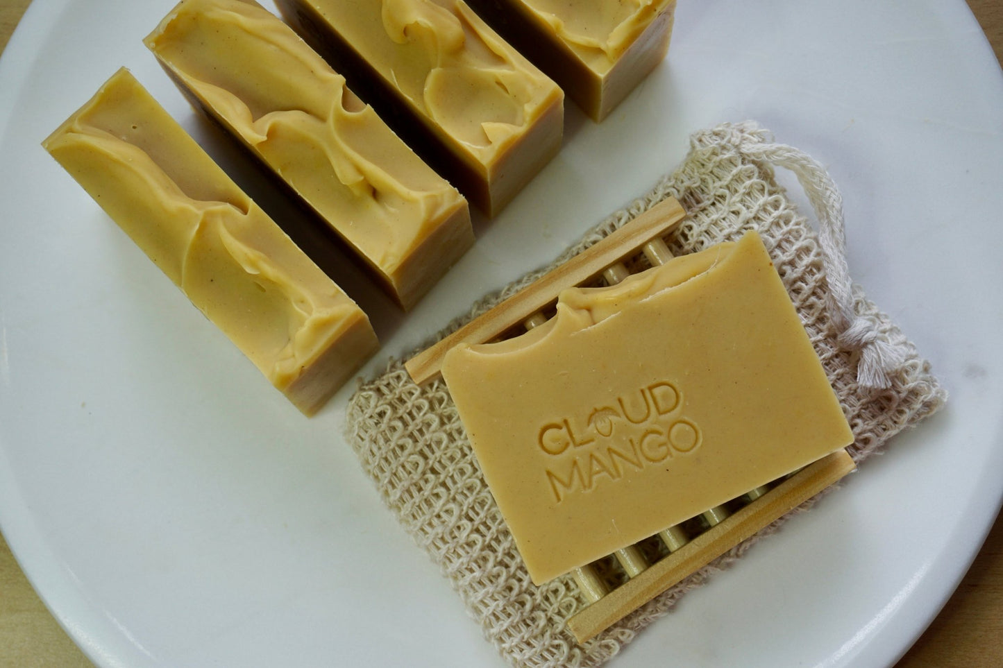 Pumpkin & Cinnamon - Natural Vegan Handmade Soap Bar - Cloud Mango
