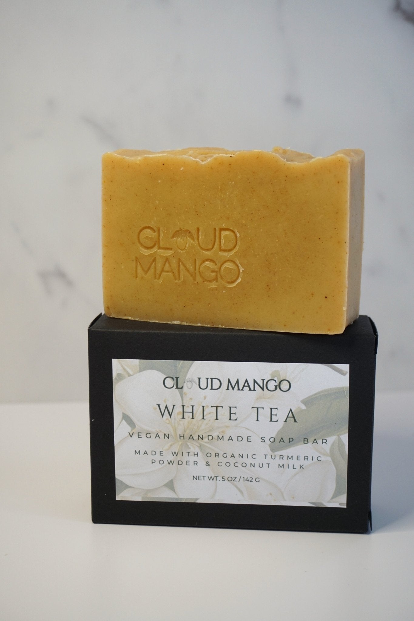 White Tea - Vegan Handmade Soap Bar - Cloud Mango