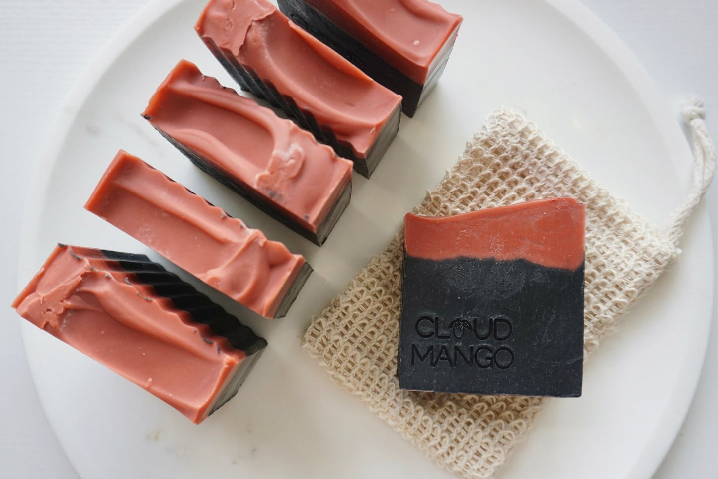 Citrus Charcoal - Natural Vegan Handmade Soap - Cloud Mango