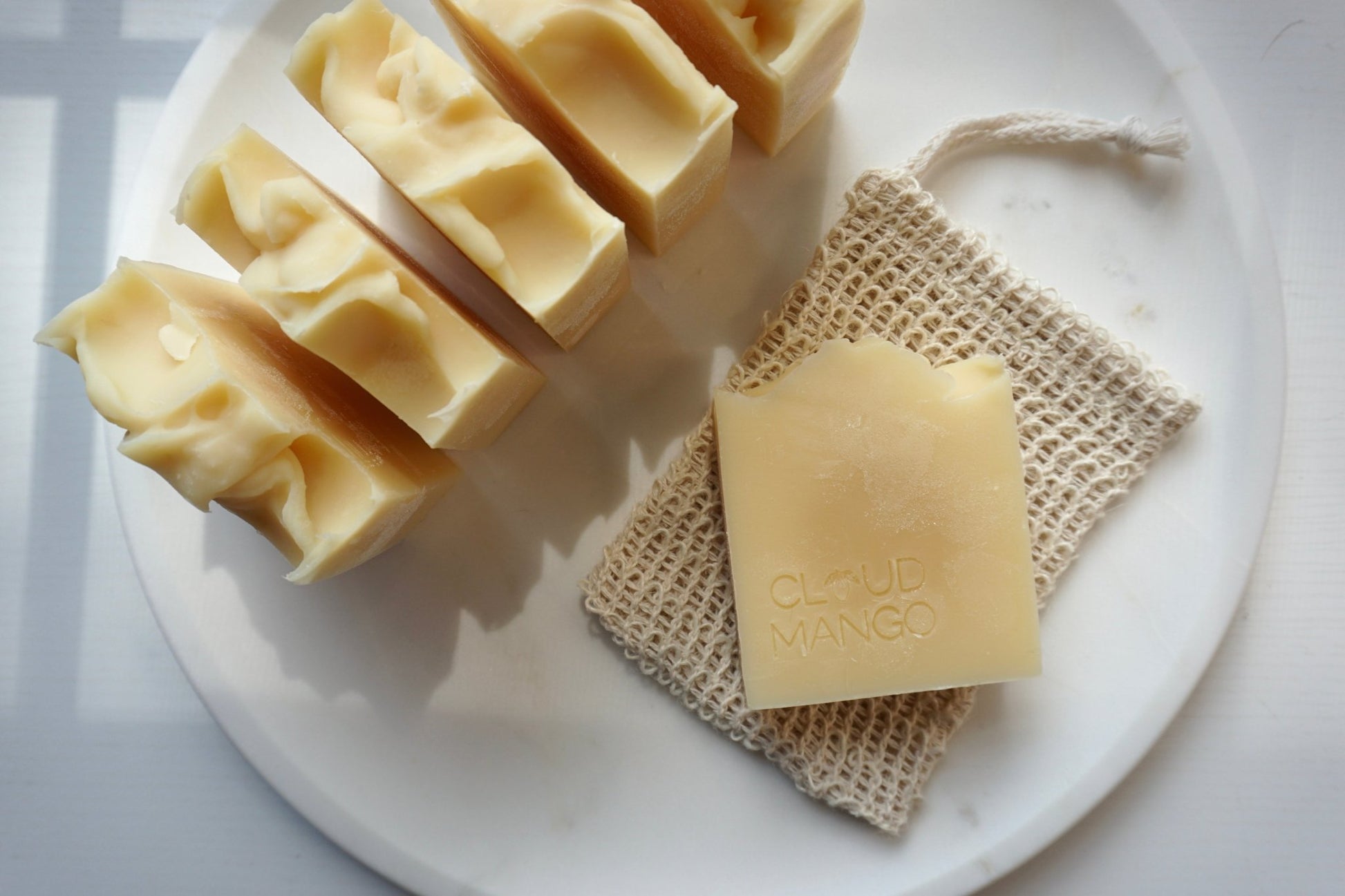 Lemon Drop - Natural Vegan Handmade Soap - Cloud Mango