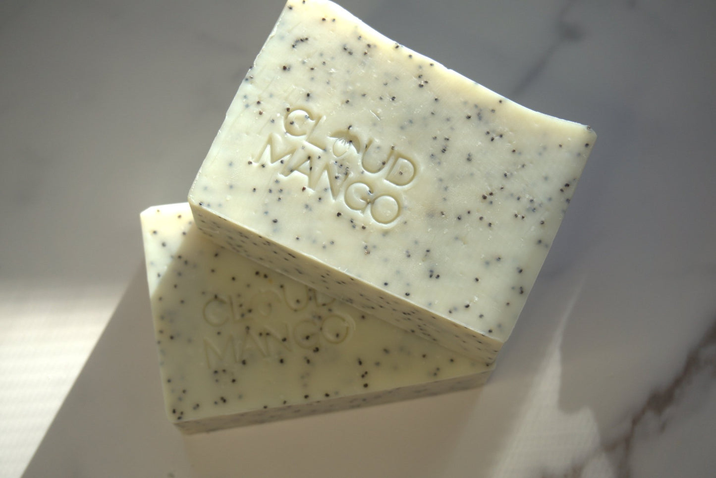 Lemongrass & Poppy - Natural Vegan Handmade Soap Bar - Cloud Mango