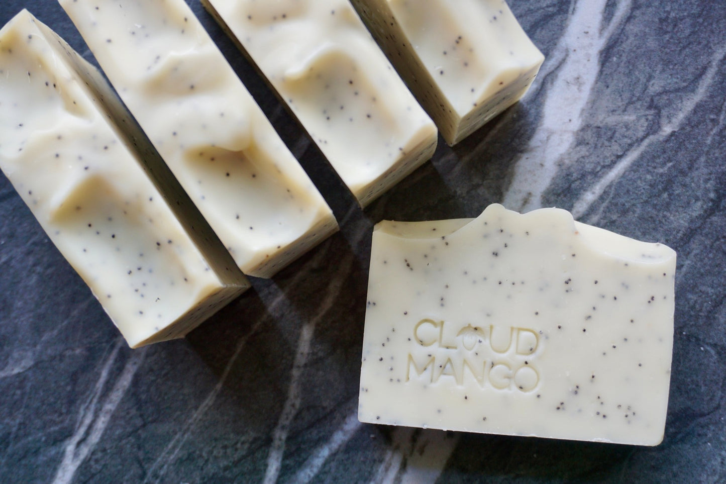 Lemongrass & Poppy - Natural Vegan Handmade Soap Bar - Cloud Mango ®