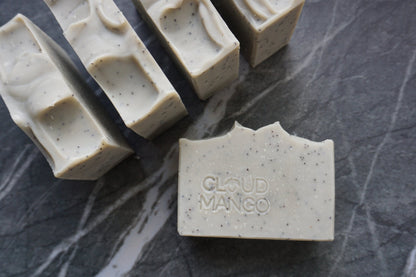 Peppermint Poppy - Natural Vegan Handmade Soap Bar - Cloud Mango ®