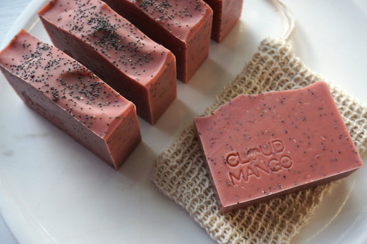 Sweet Orange & Rosemary - Natural Vegan Handmade Soap Bar - Cloud Mango